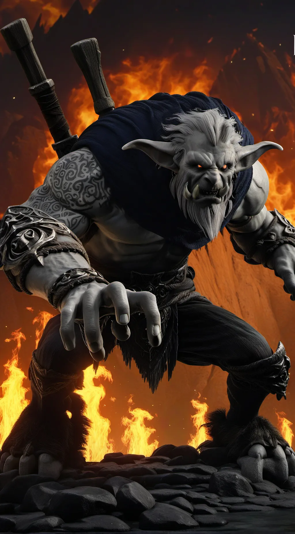 ai character: тань background