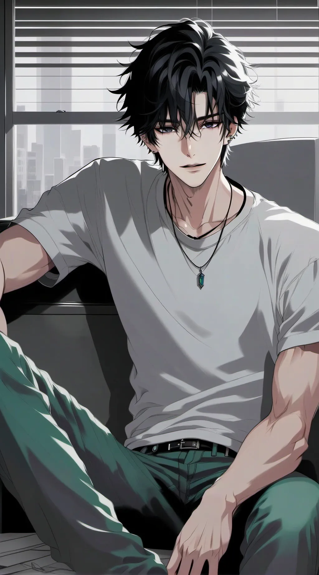 ai character: Arthur  background