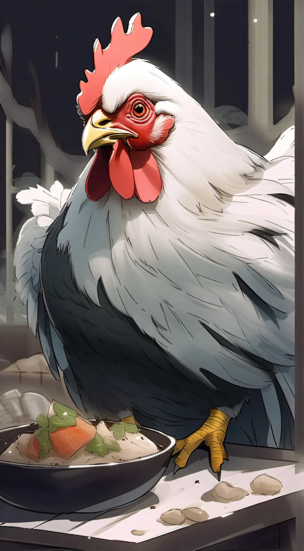 ai character: Cook me  background