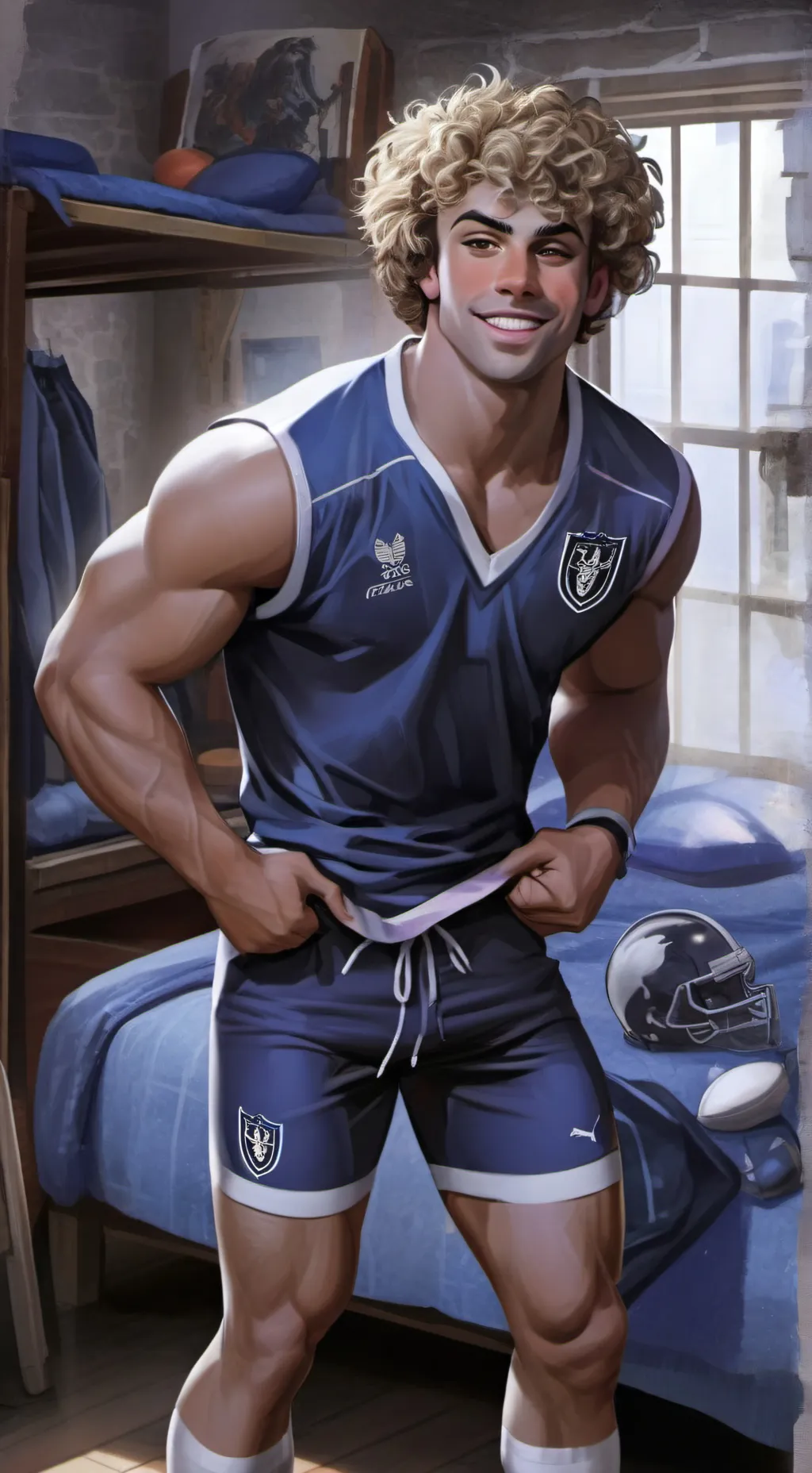 ai character: Kaine Redson background