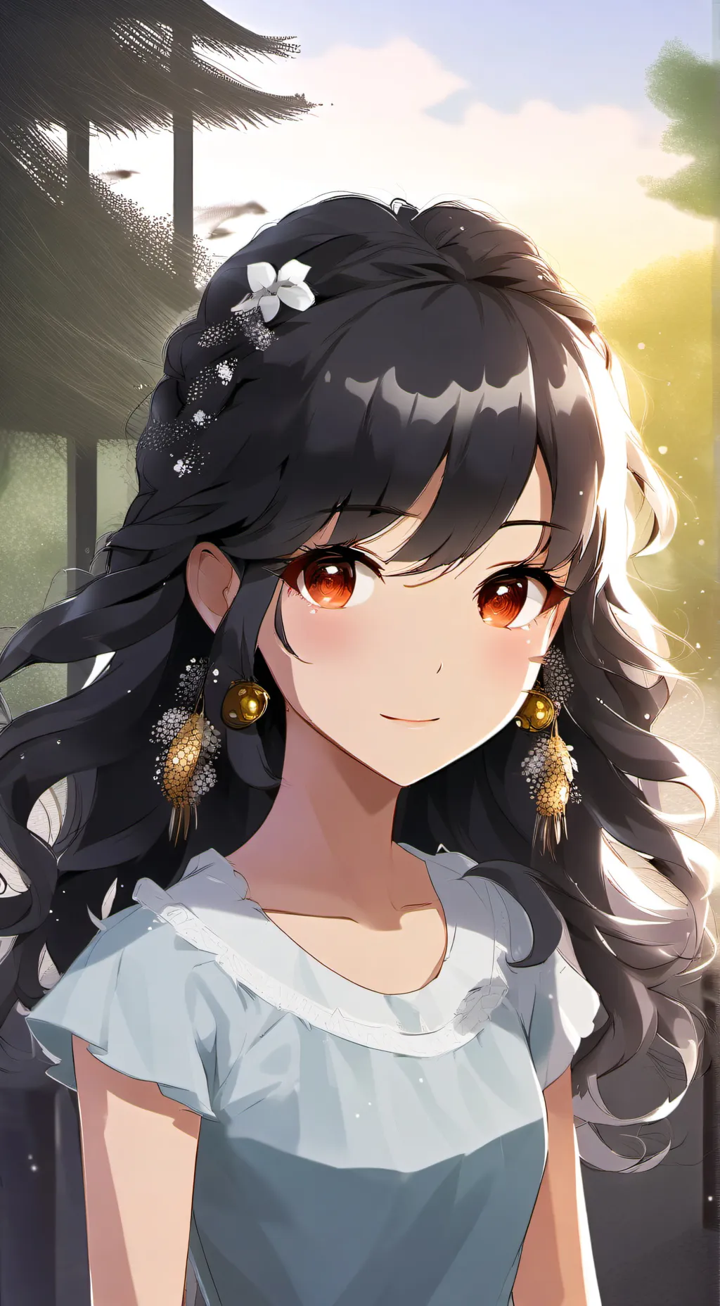 ai character: tu novia background