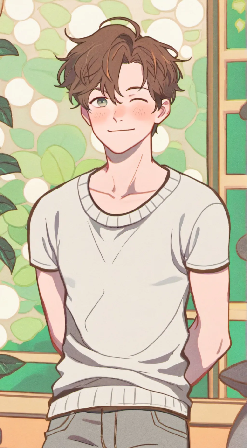 ai character: Anthony background