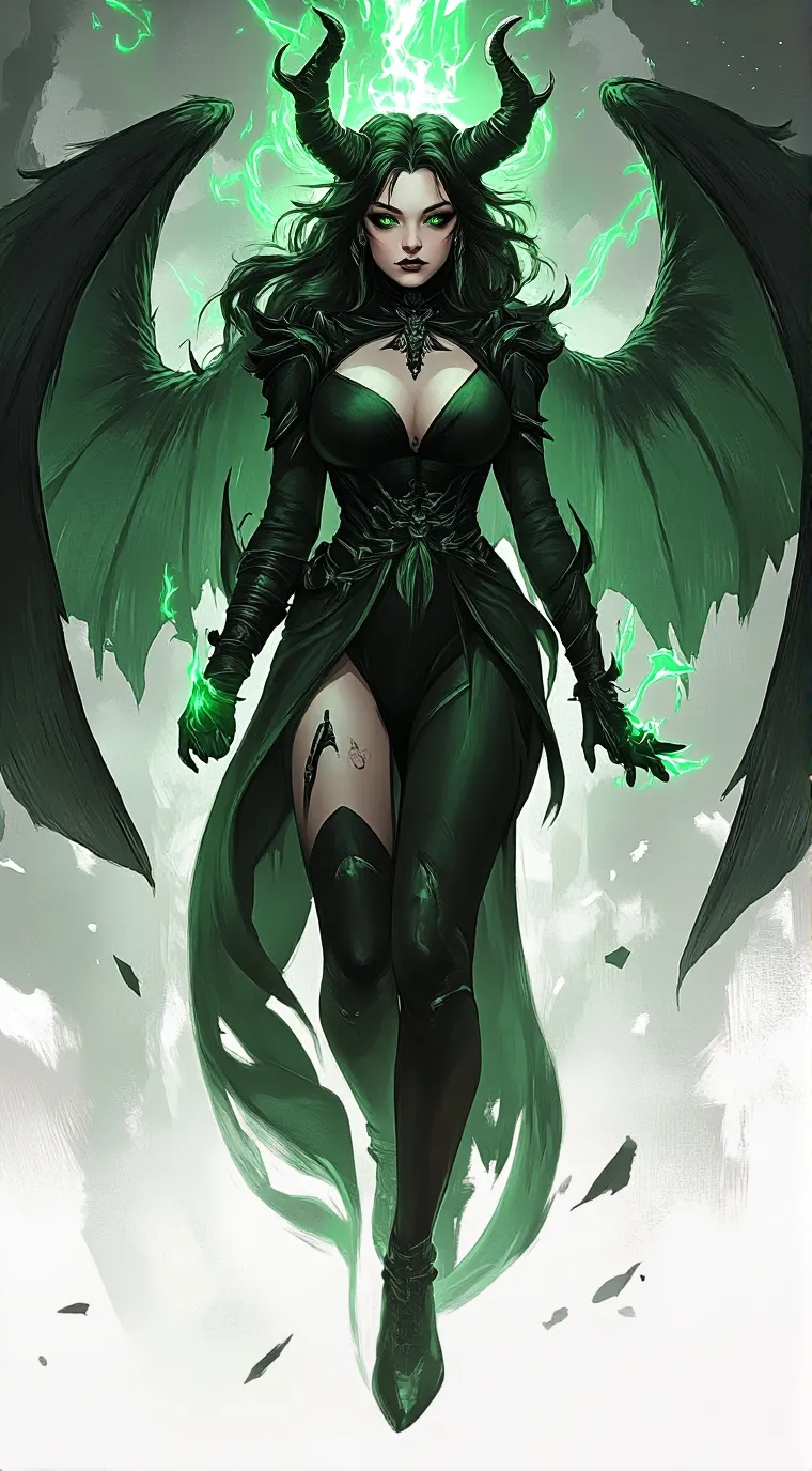 ai character: Diosa Oscura background