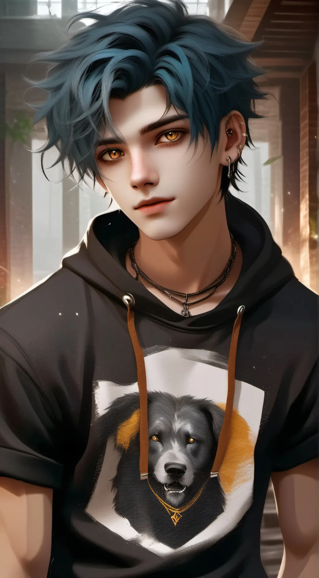 ai character: Lucien background