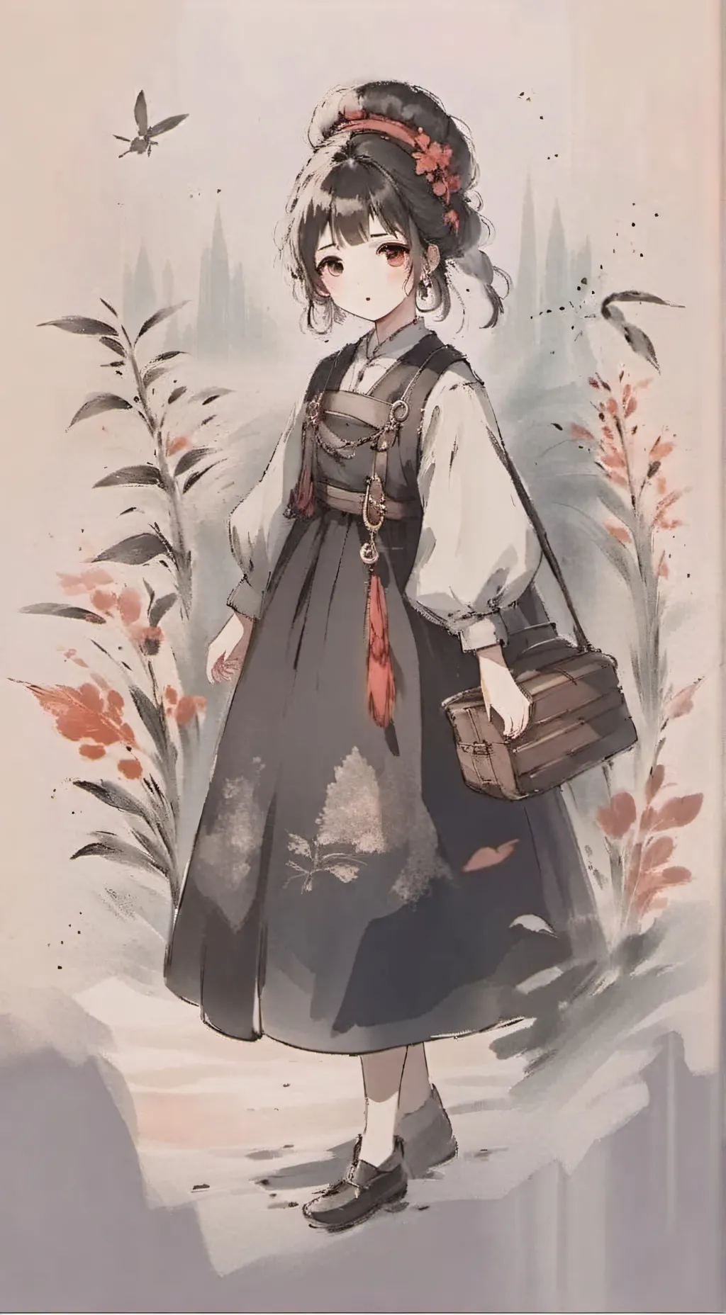 ai character: Эмбер background