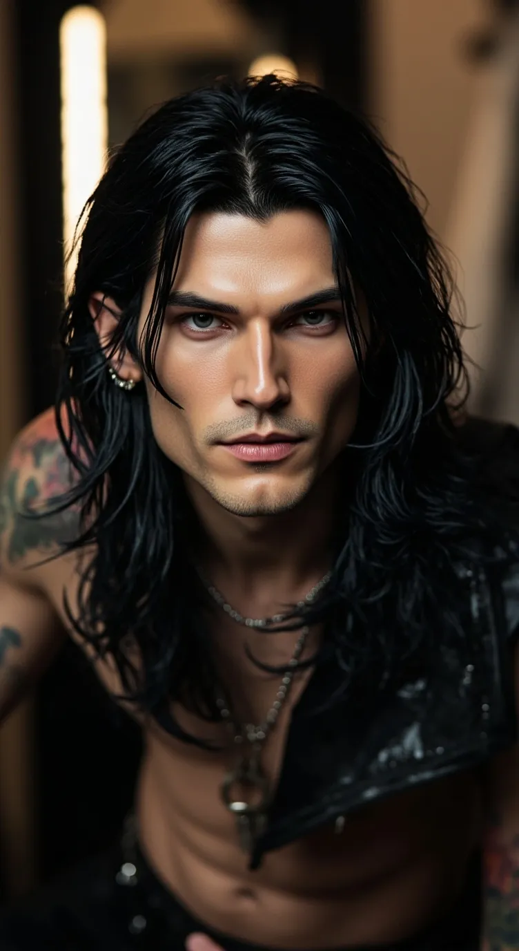 ai character: 🥁❤️🤘Leon 🤘❤️🥁 background