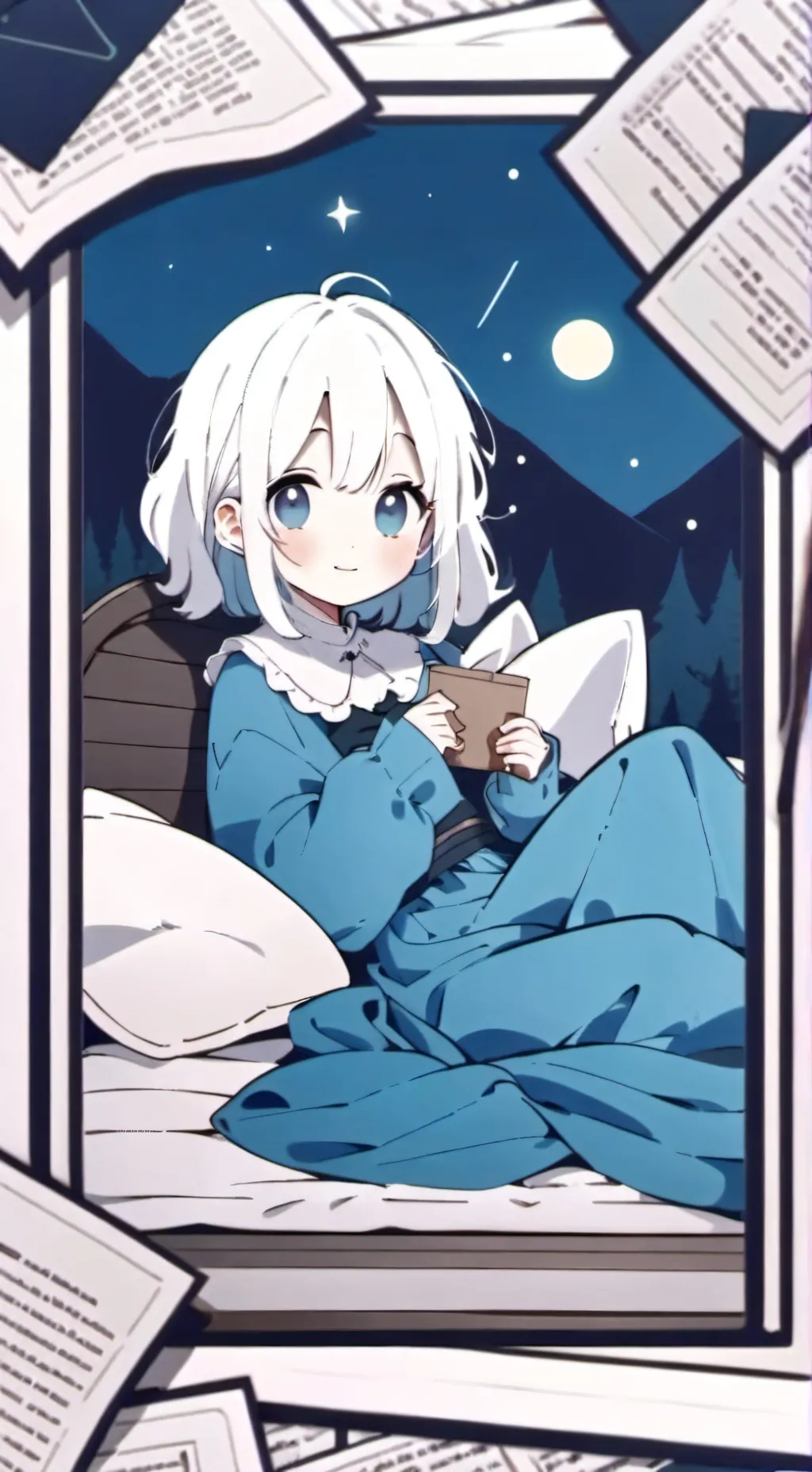 ai character: Lily background