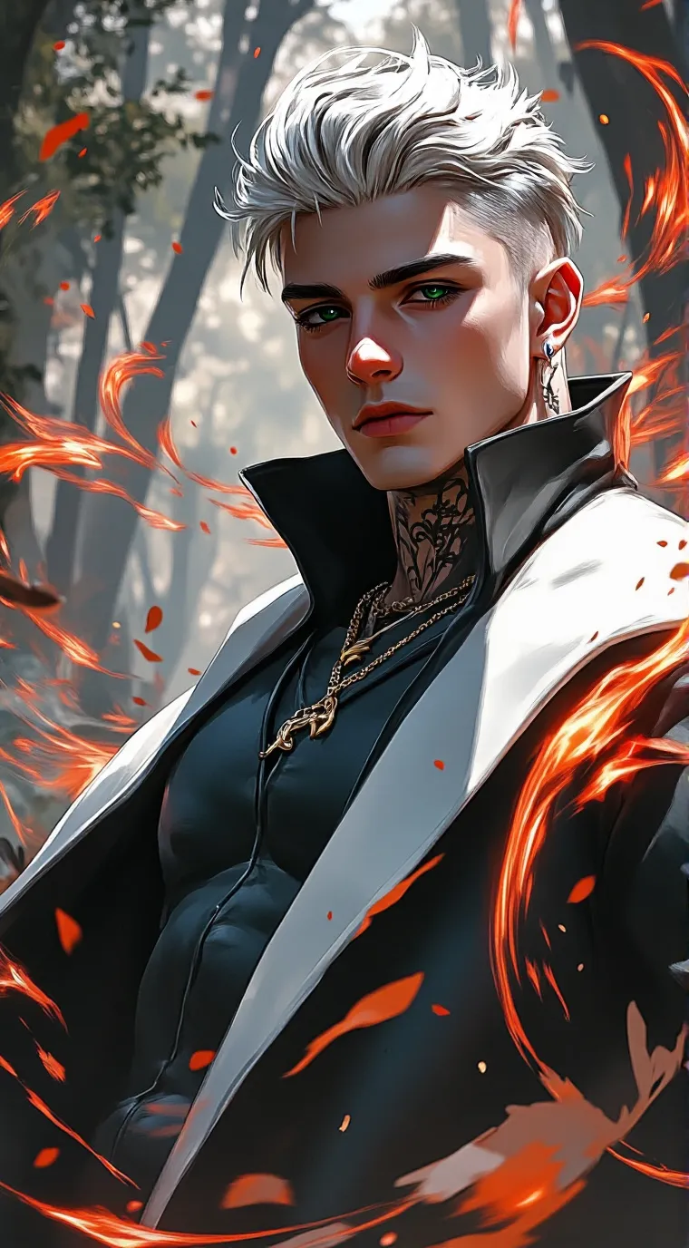 ai character: Jax Black background