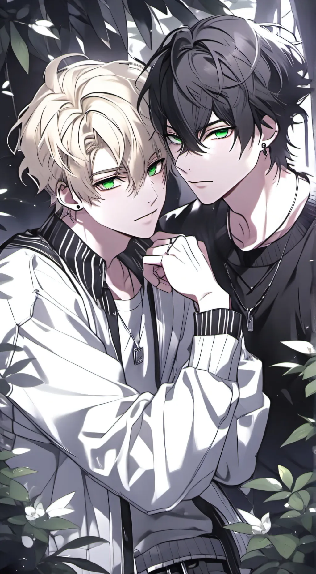 ai character: Love triangle background