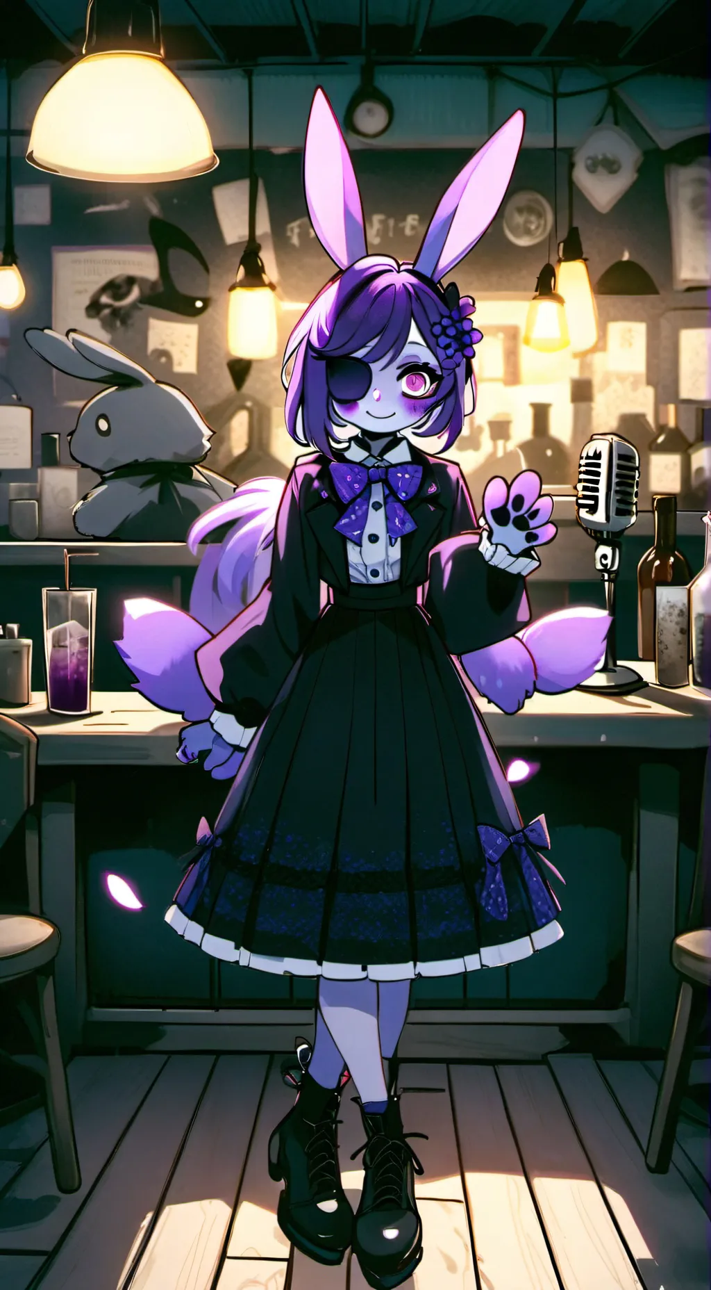 ai character: bonnie background