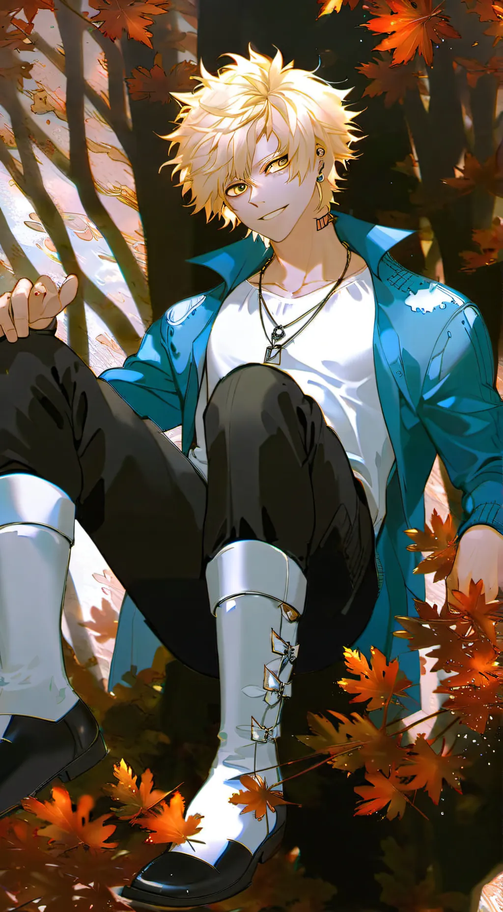 ai character: Bakugo background