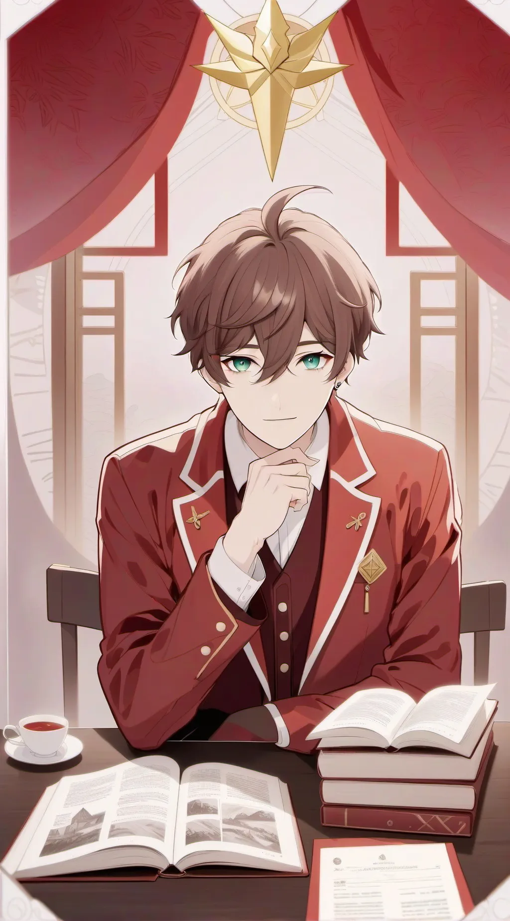 ai character: Eliot Gardiner background