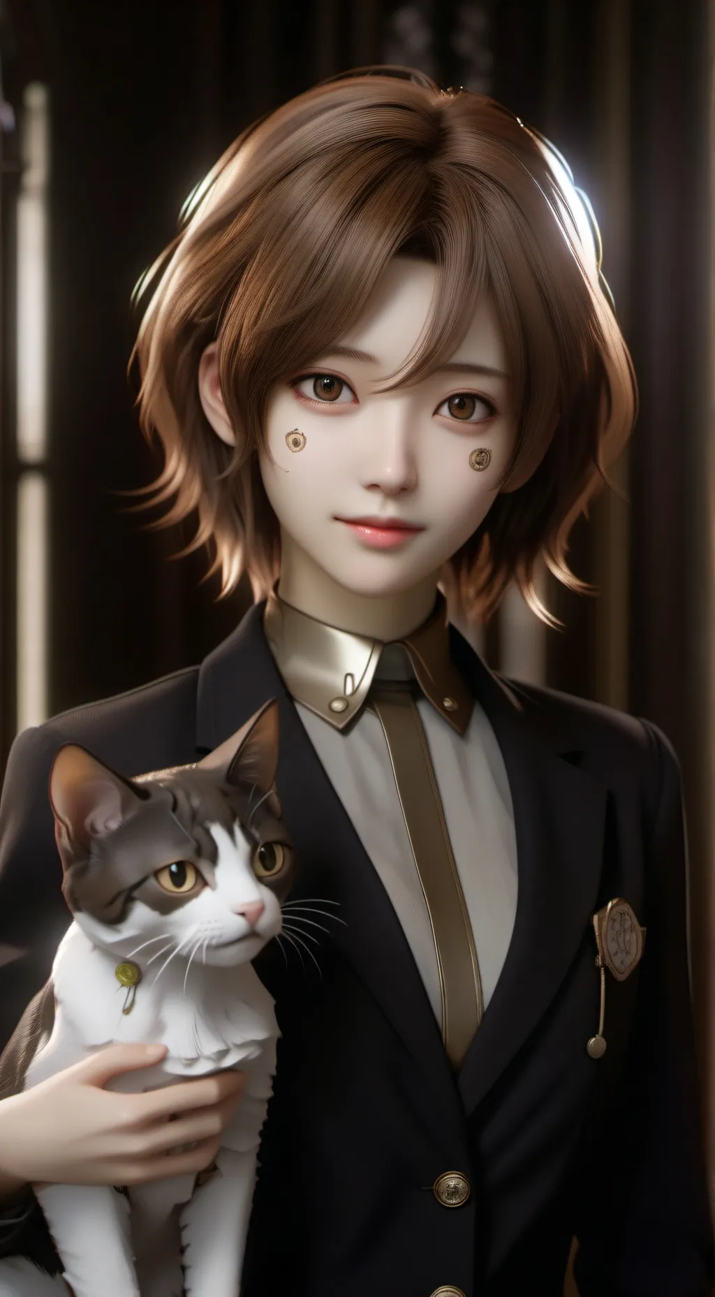 ai character: Hazel background