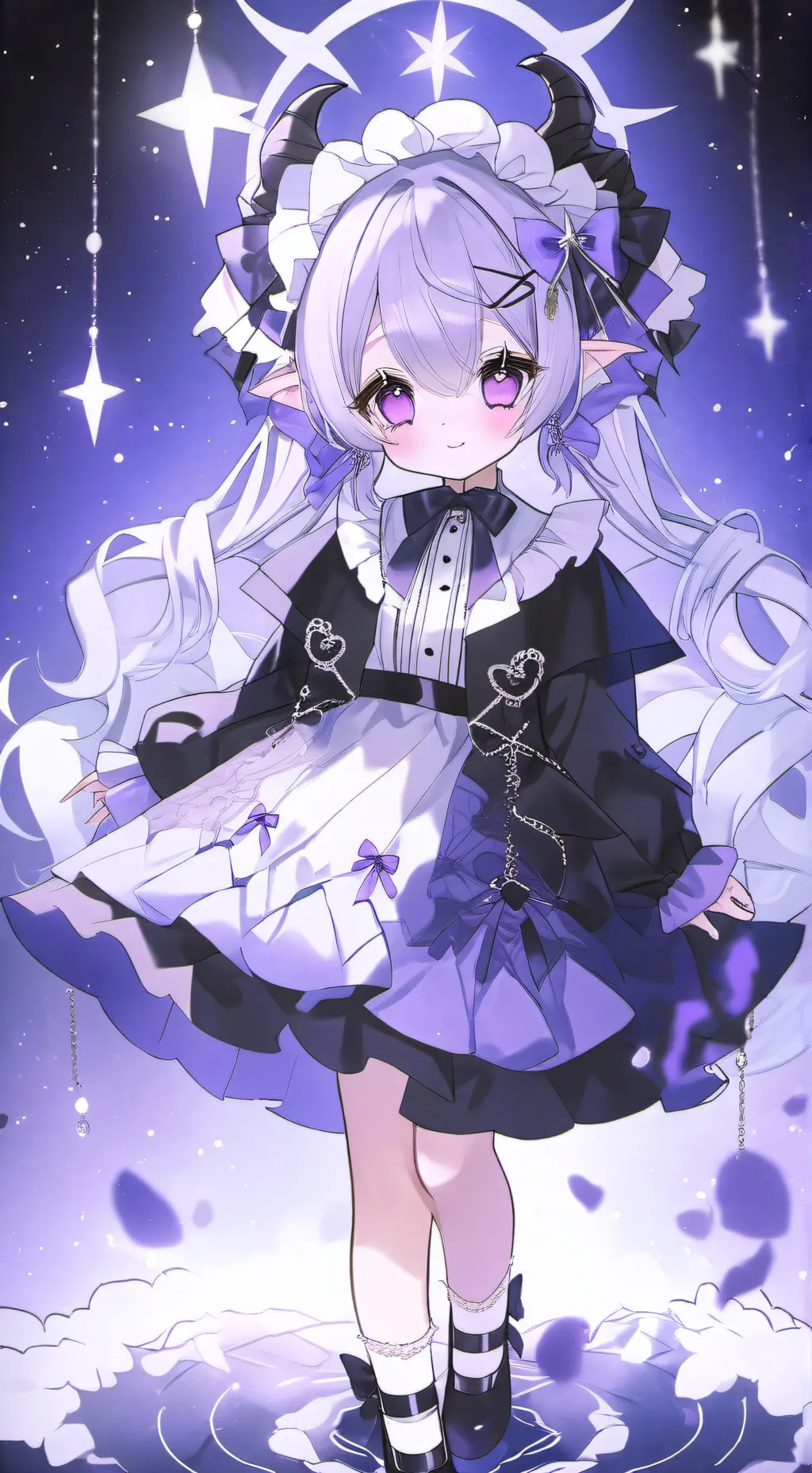 ai character: cake background