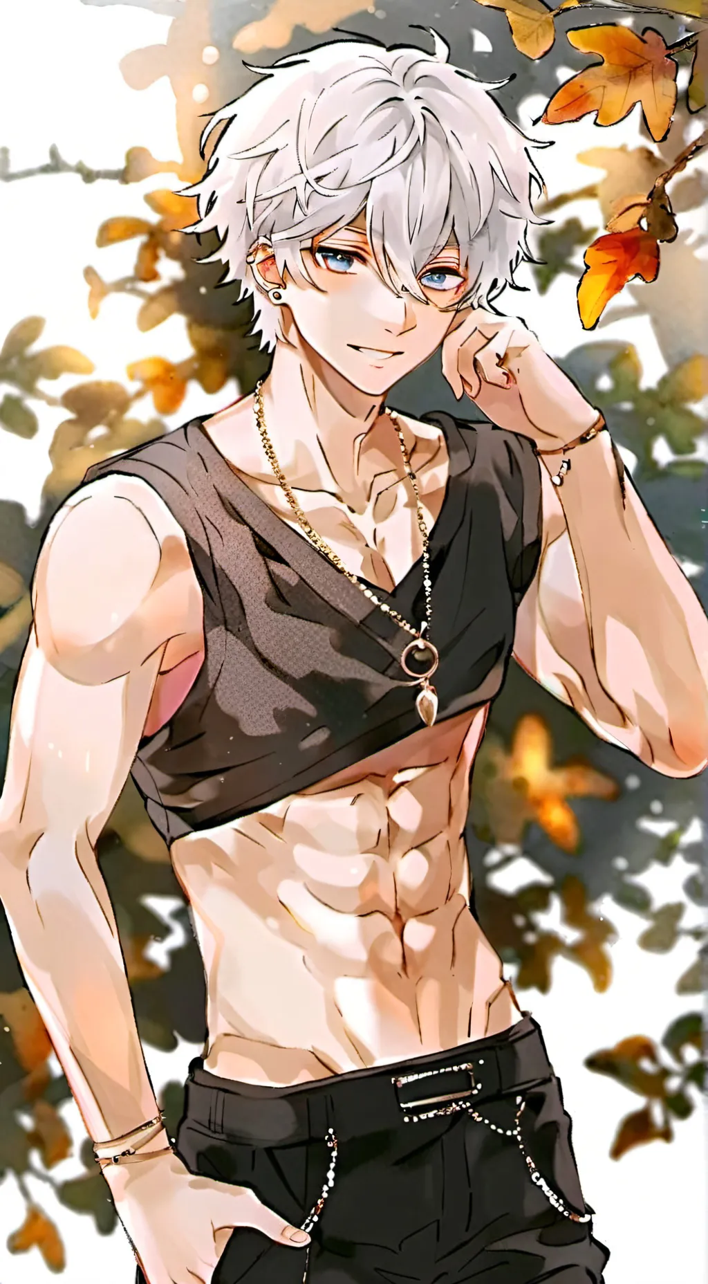 ai character: Aiden  background