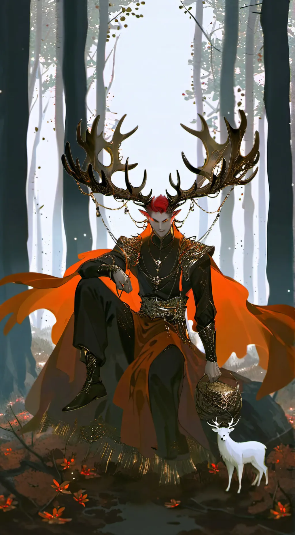 ai character: Alastor gone mad background