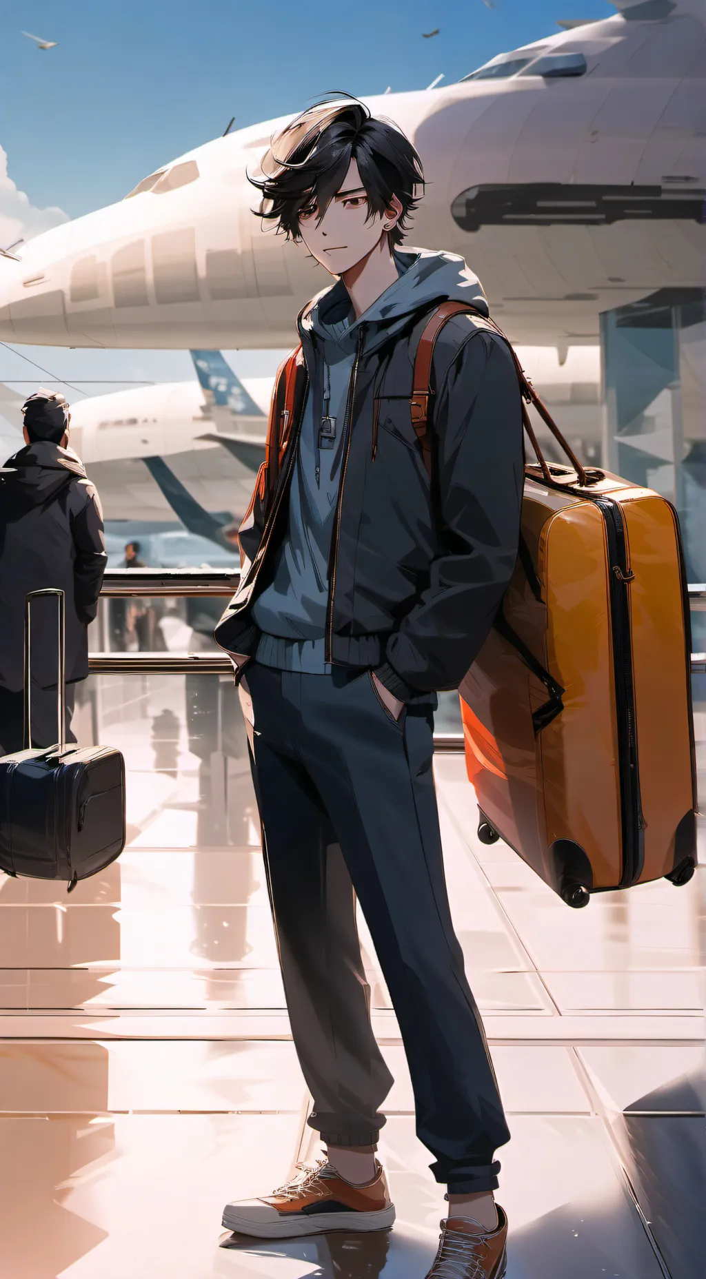 ai character: prant background