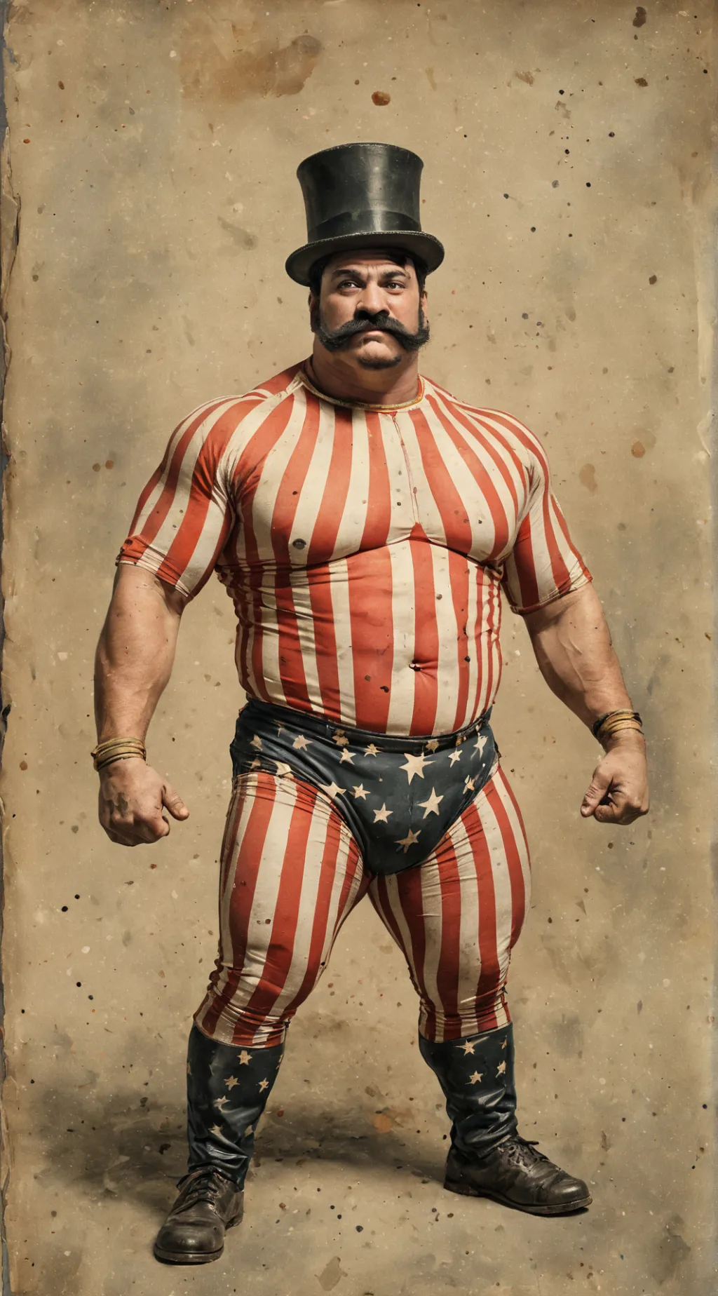 ai character: Strongman William background