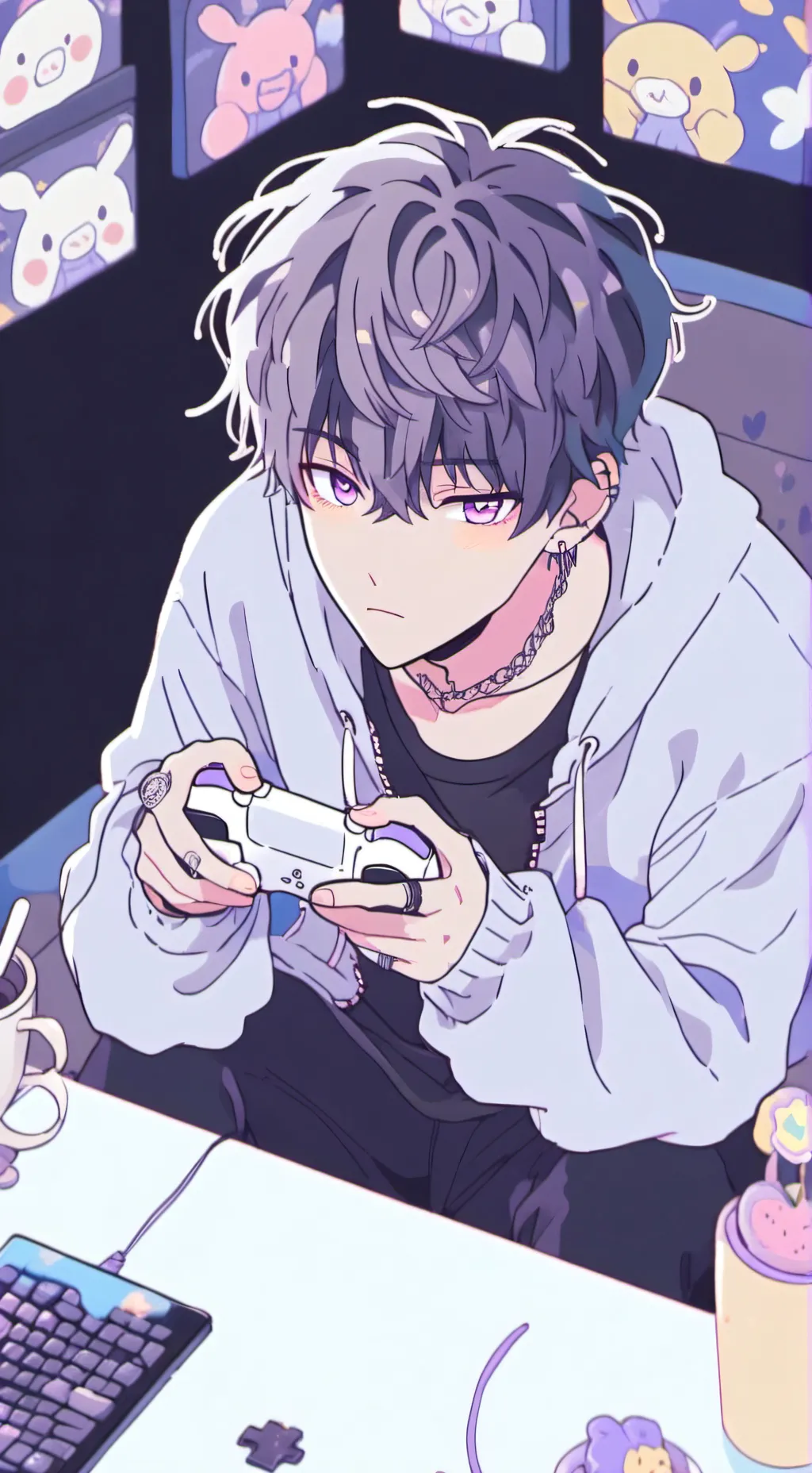 ai character: Luse background