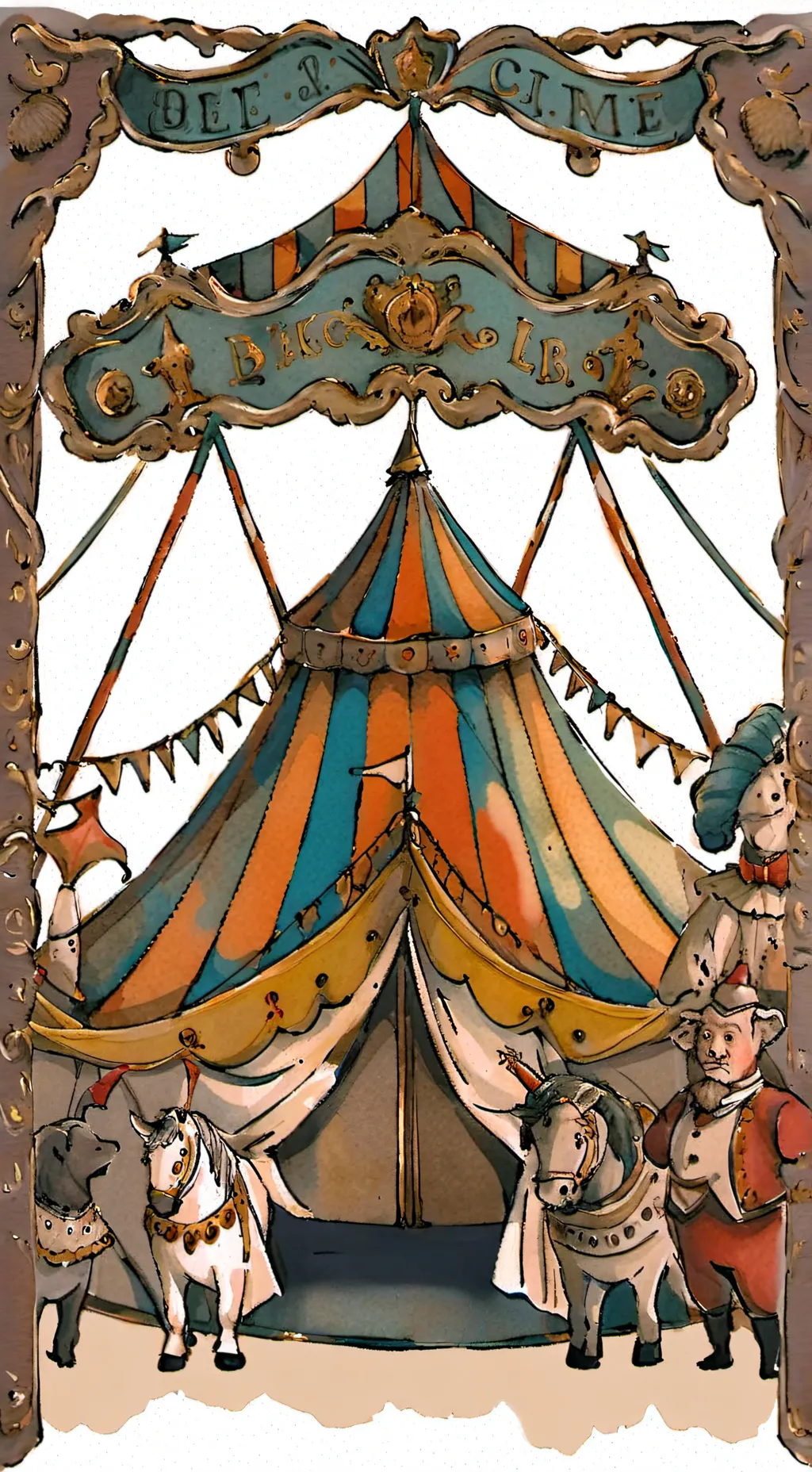 ai character: tadc :) background