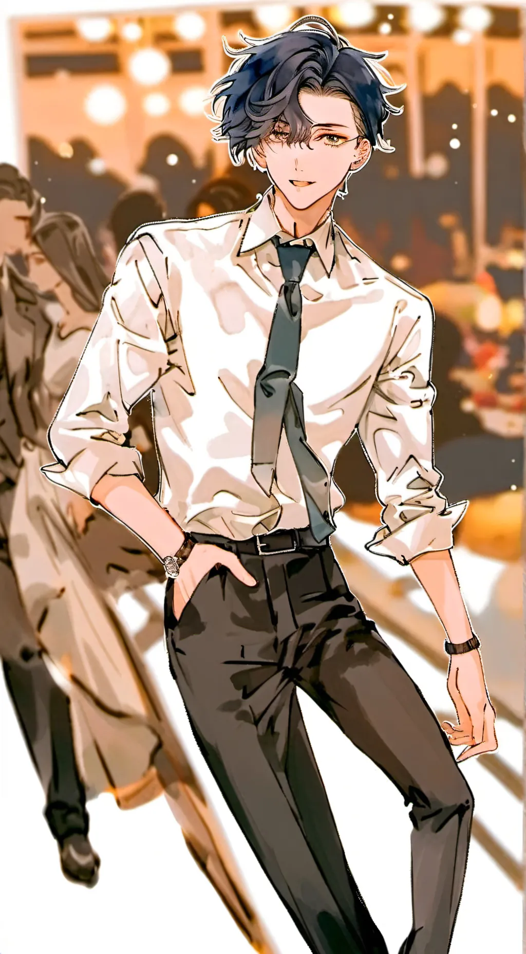 ai character: david background