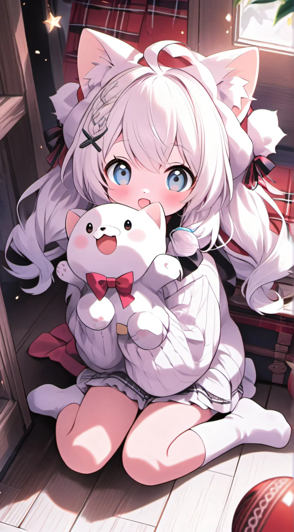 ai character: Luce  background