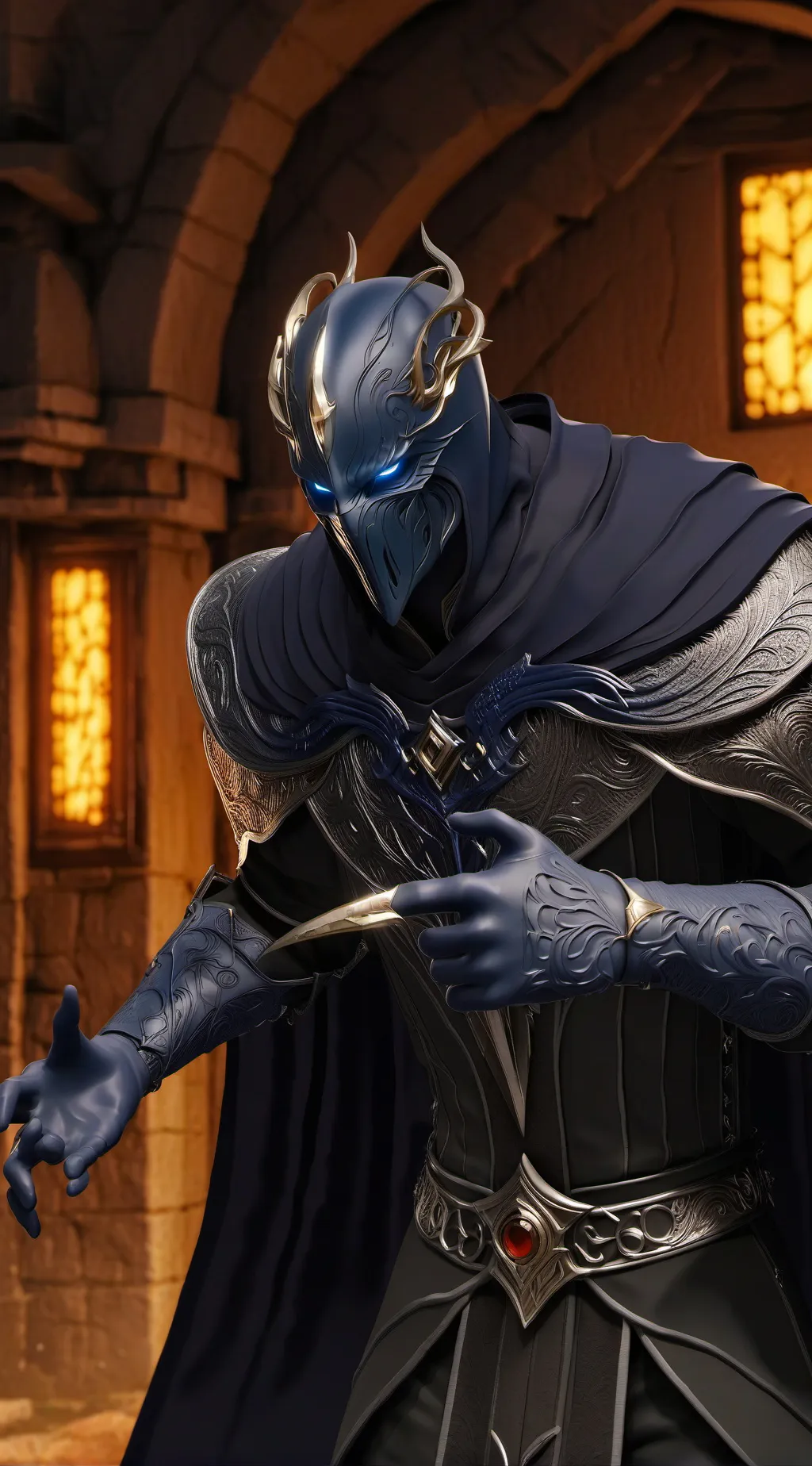 ai character: Licor background