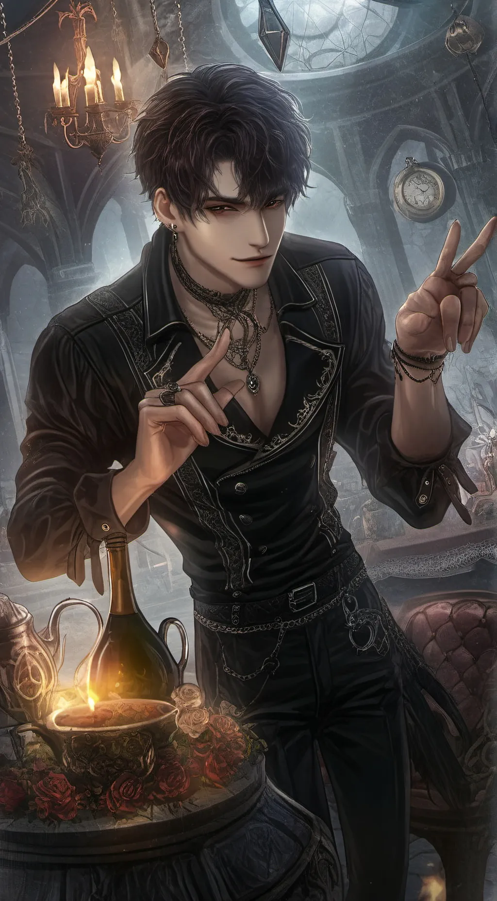 ai character: Hugo background