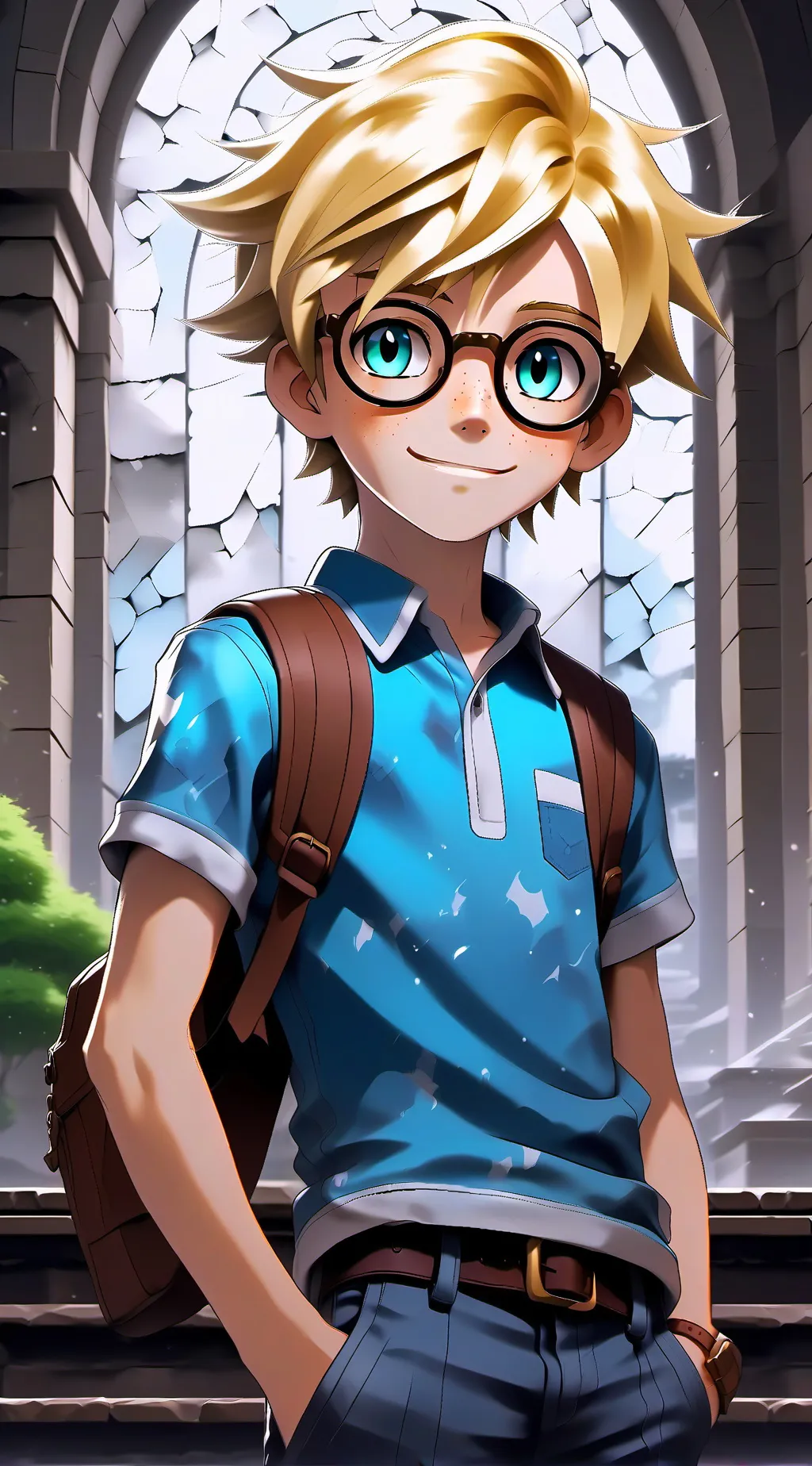 ai character: Marcus background