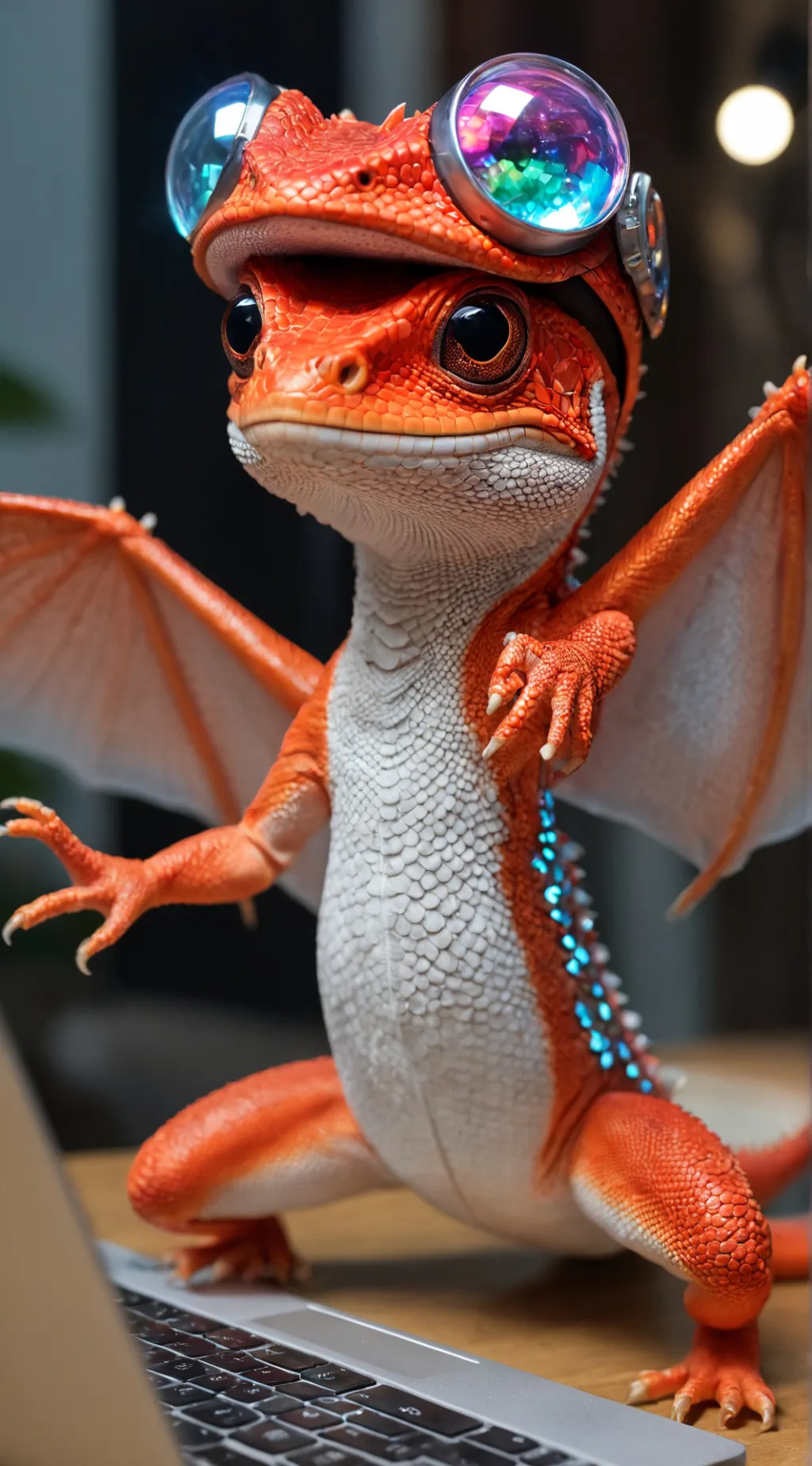 ai character: RedWing background