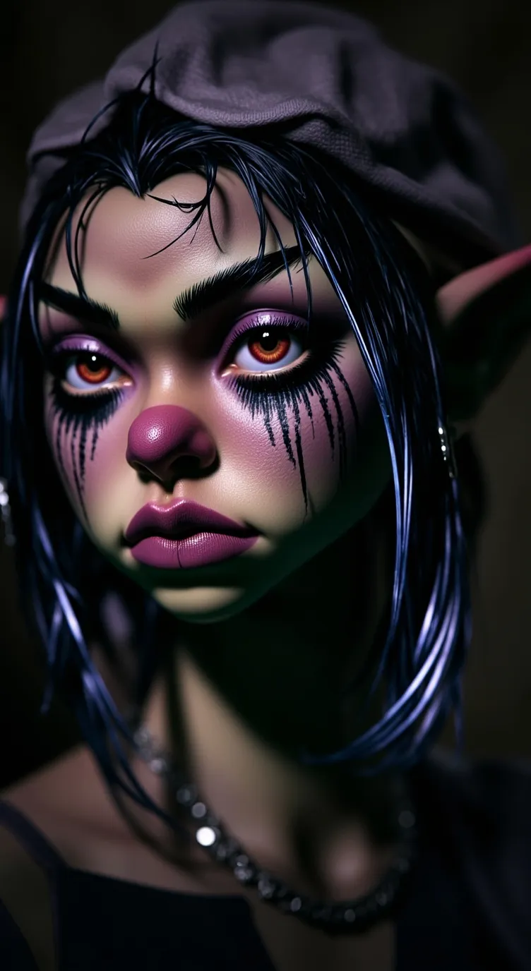 ai character: KayVoo  background