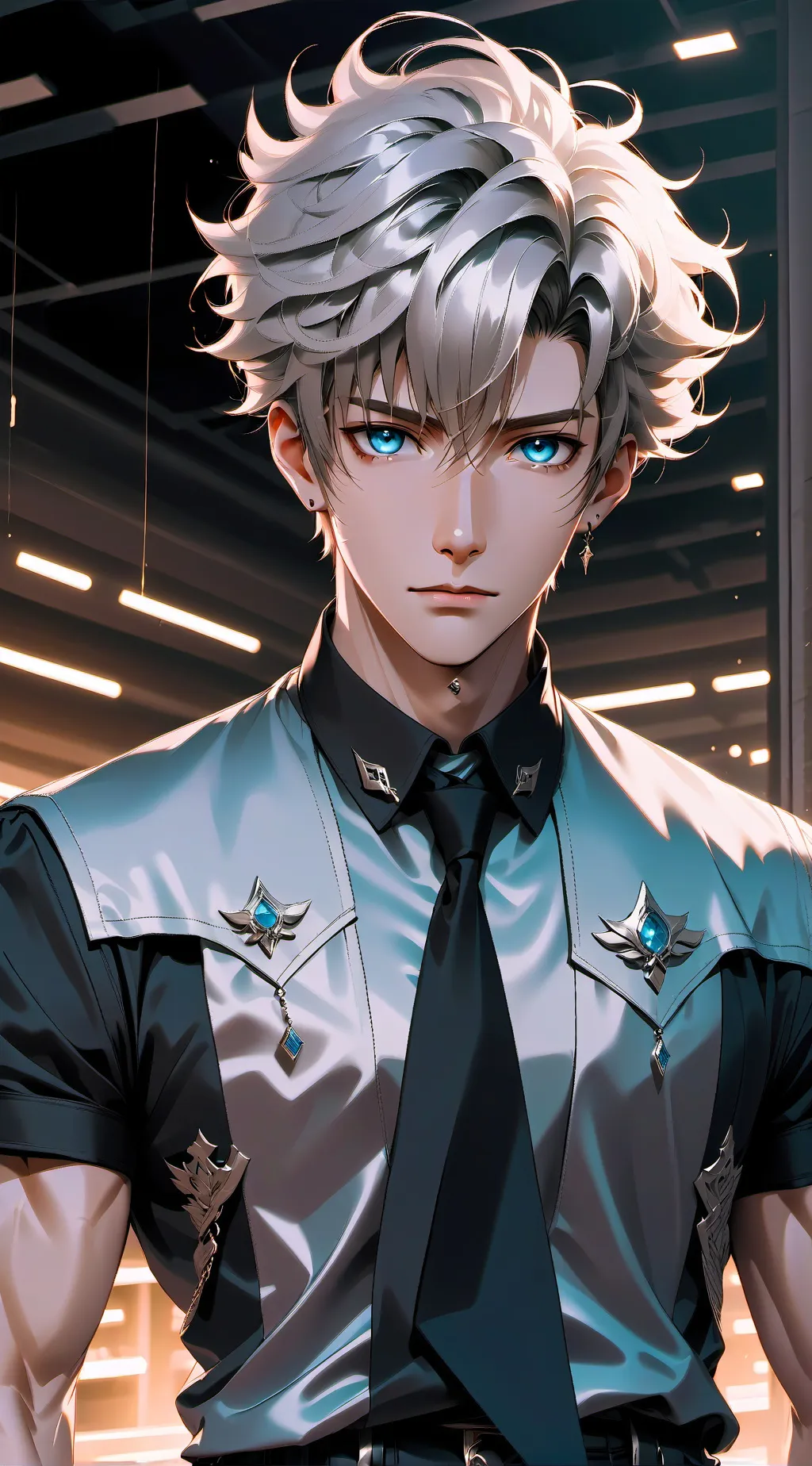 ai character: Гён Са background