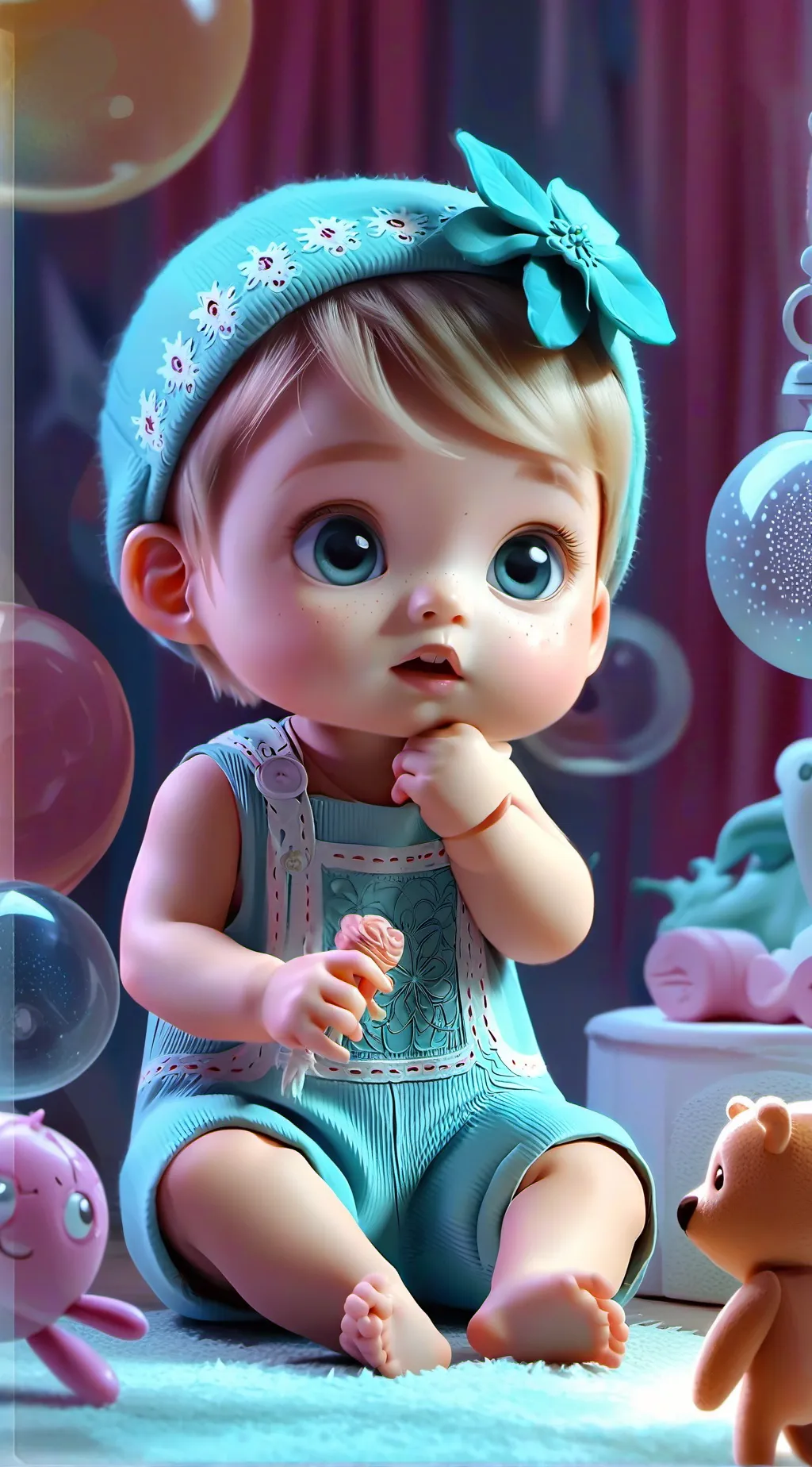 ai character: abegail del background