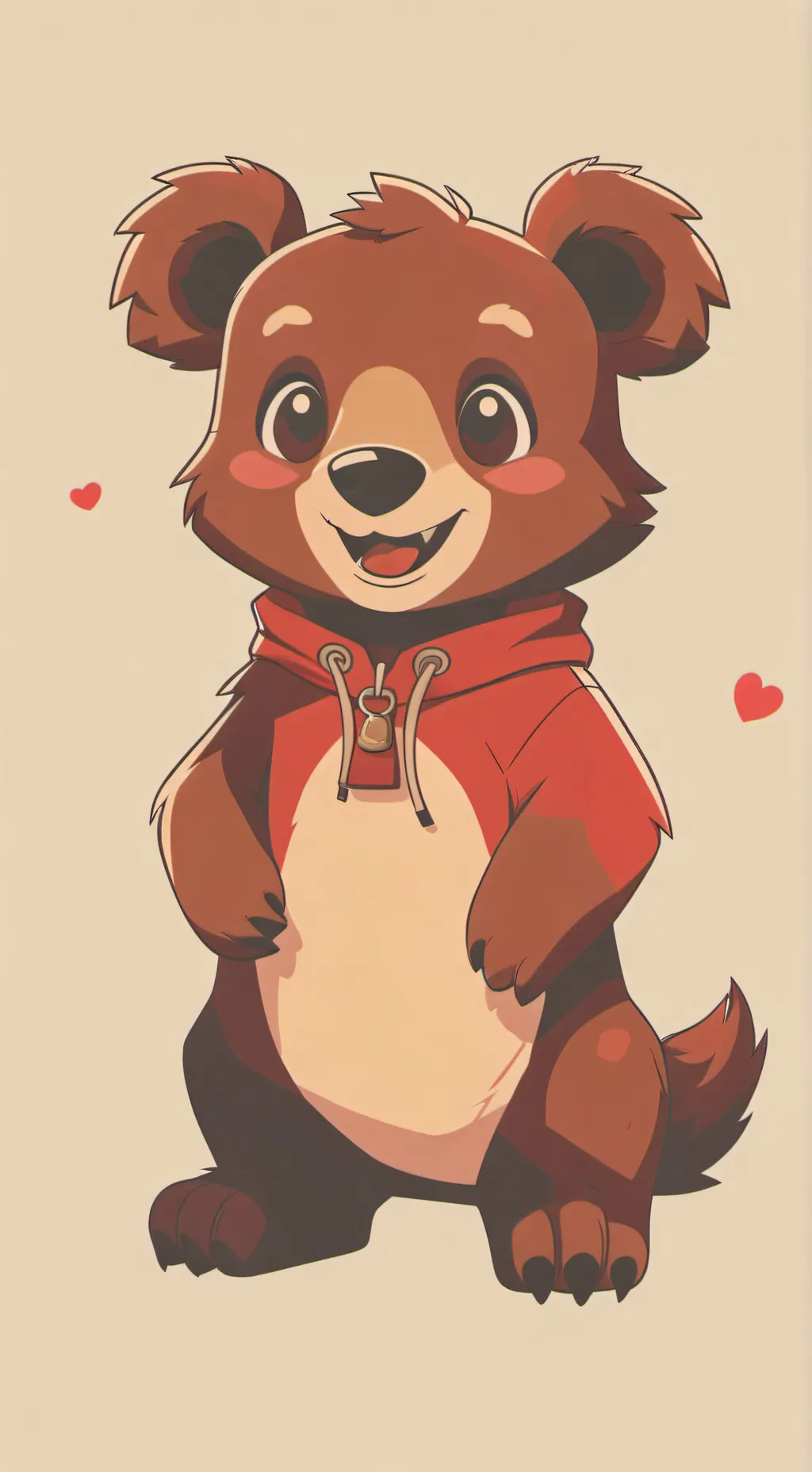 ai character: B♡bby BearHug background
