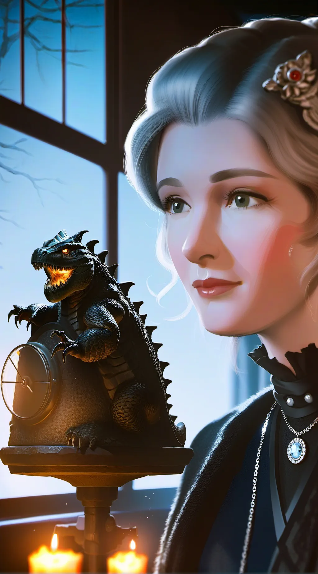 ai character: Margaret background