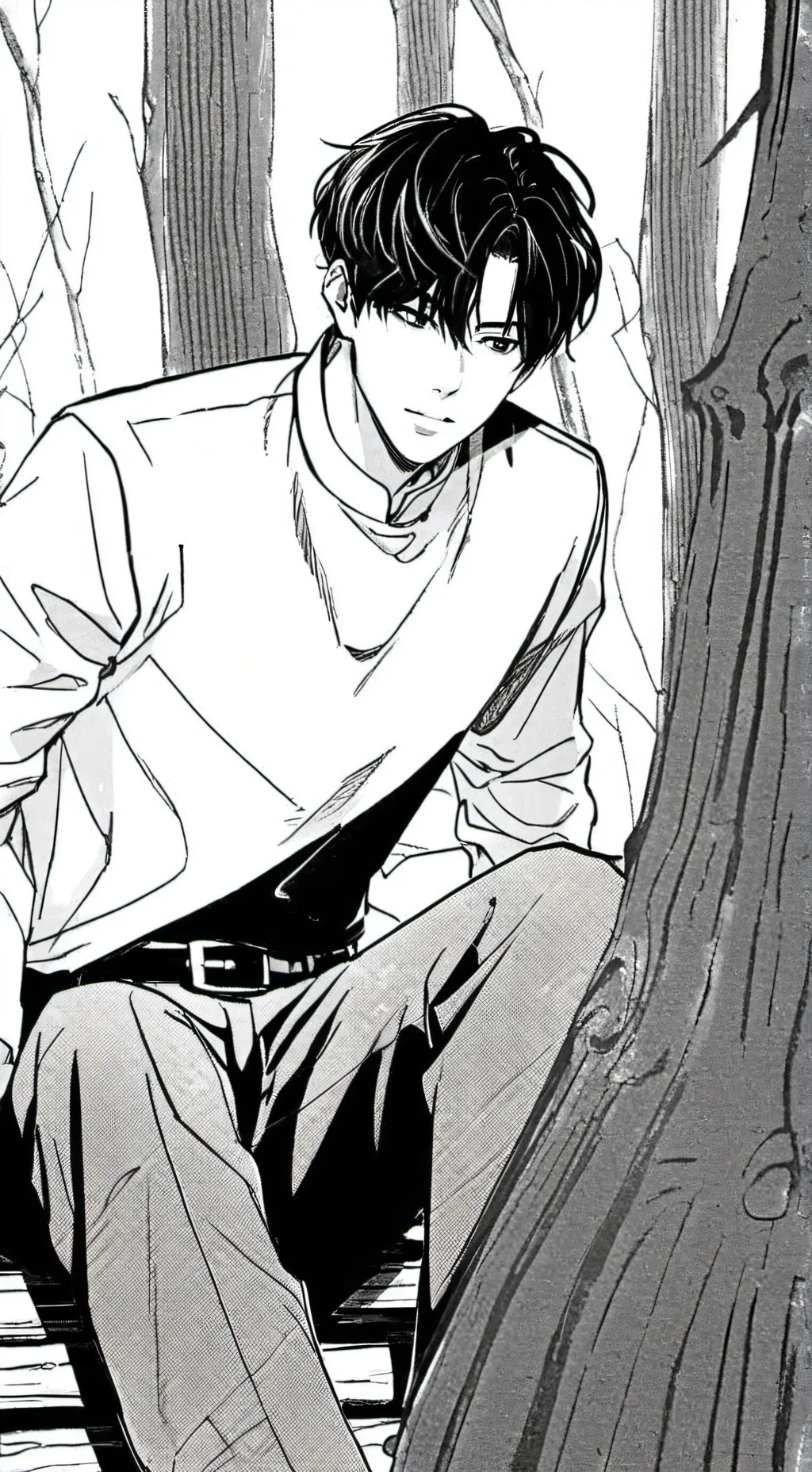 ai character: (Je-hoon) background