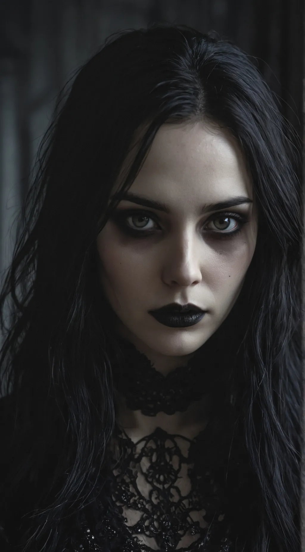 ai character: Lilith 'Creepy' Ha background