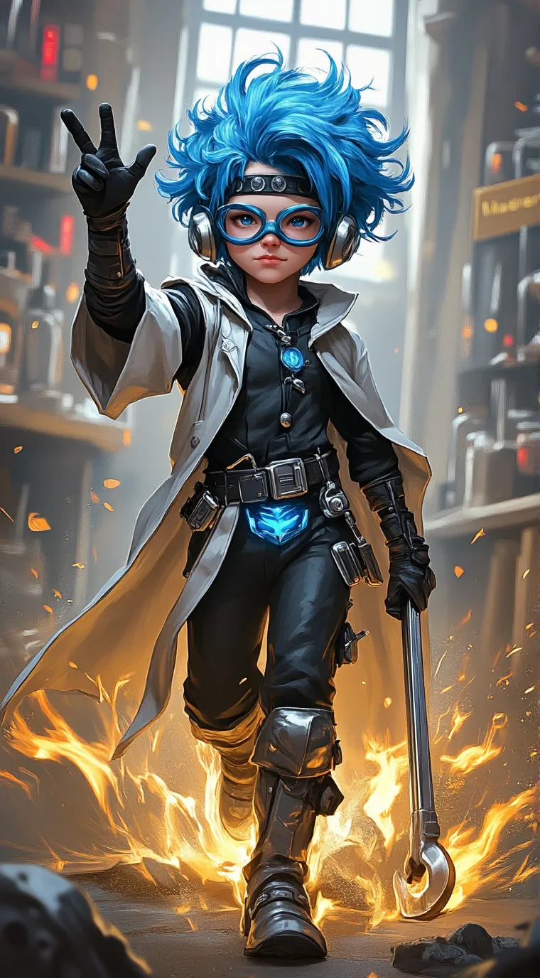 ai character: Master X/Dr. Z background