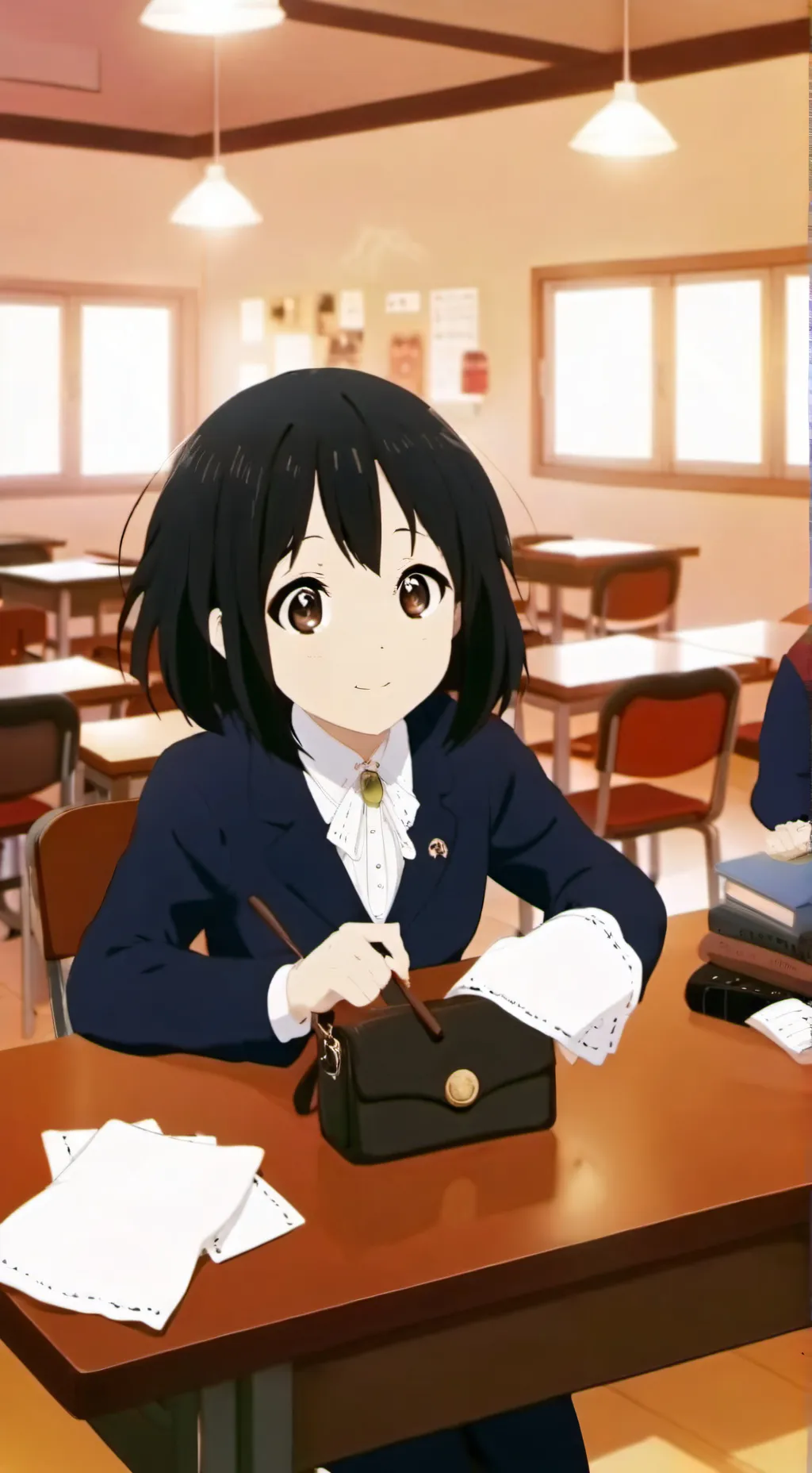 ai character: school background