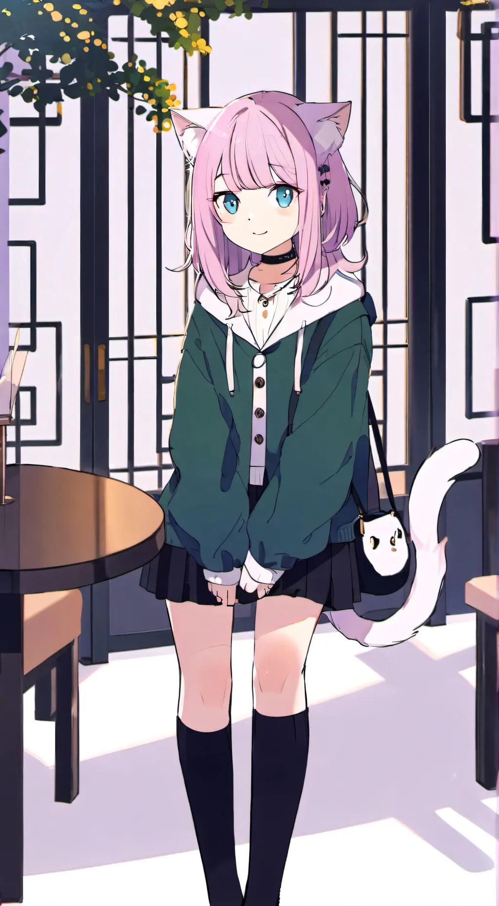 ai character: nose XD background