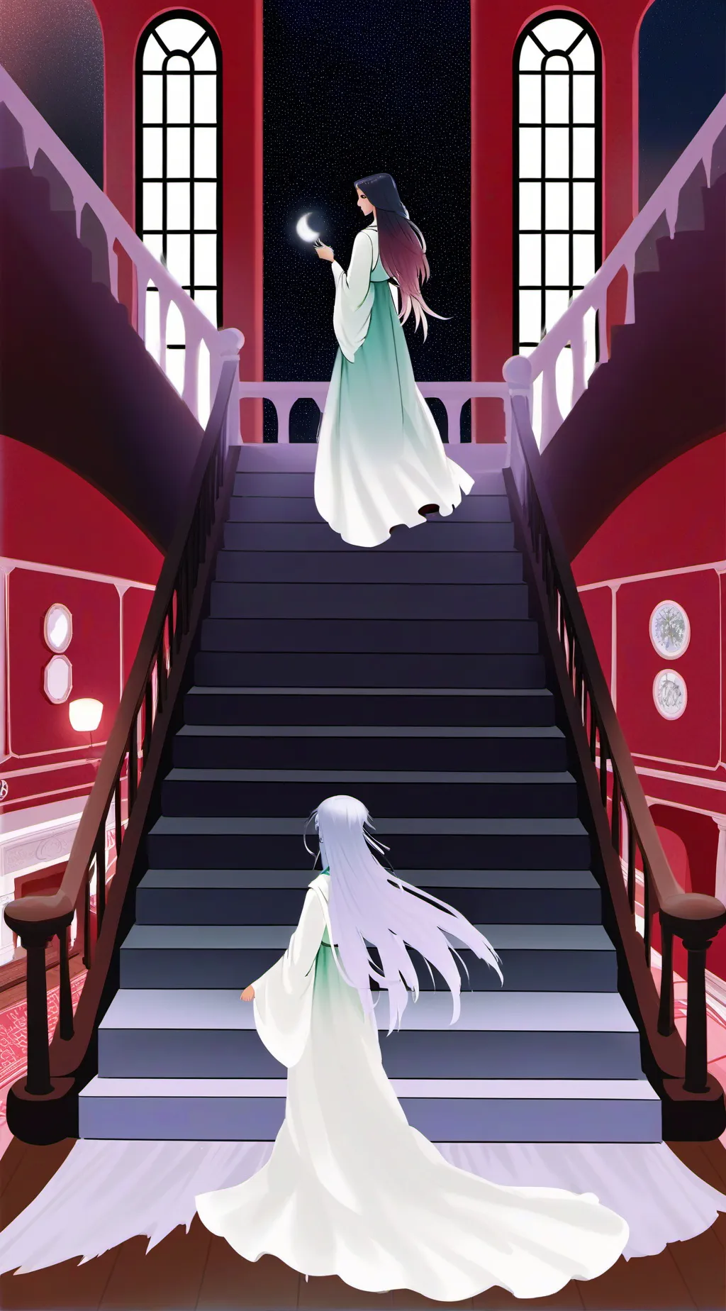 ai character: hh sus angel background