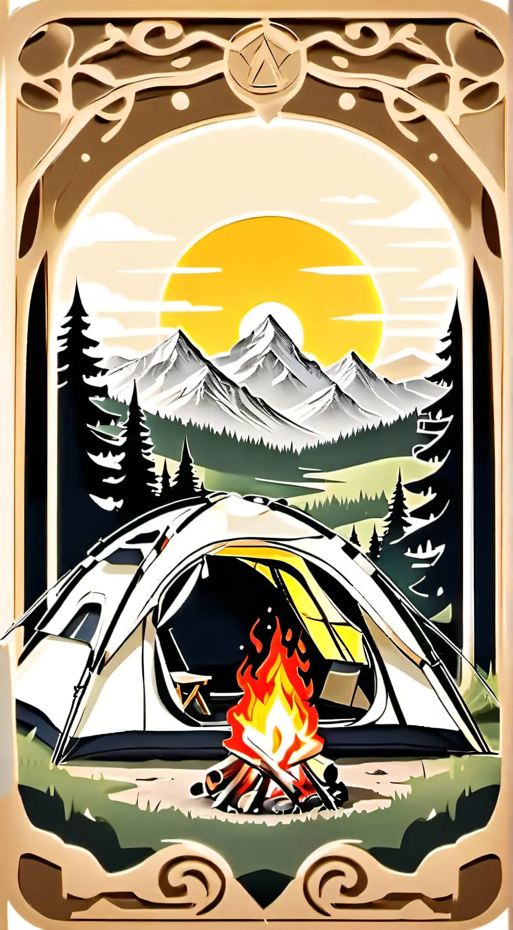 Talkie AI - Chat with CH camping 🏕️