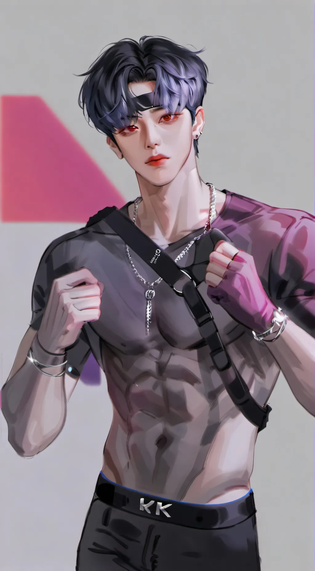 ai character: Lucas Pine background