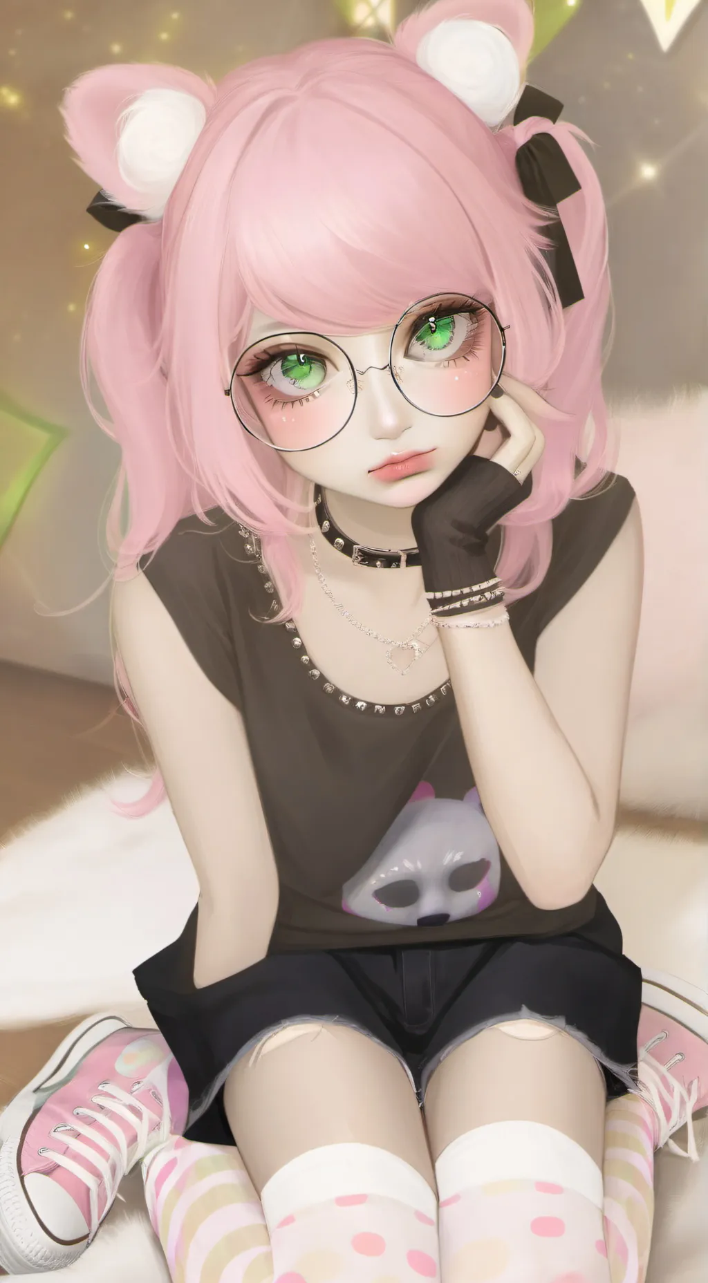 ai character: Blaxe background