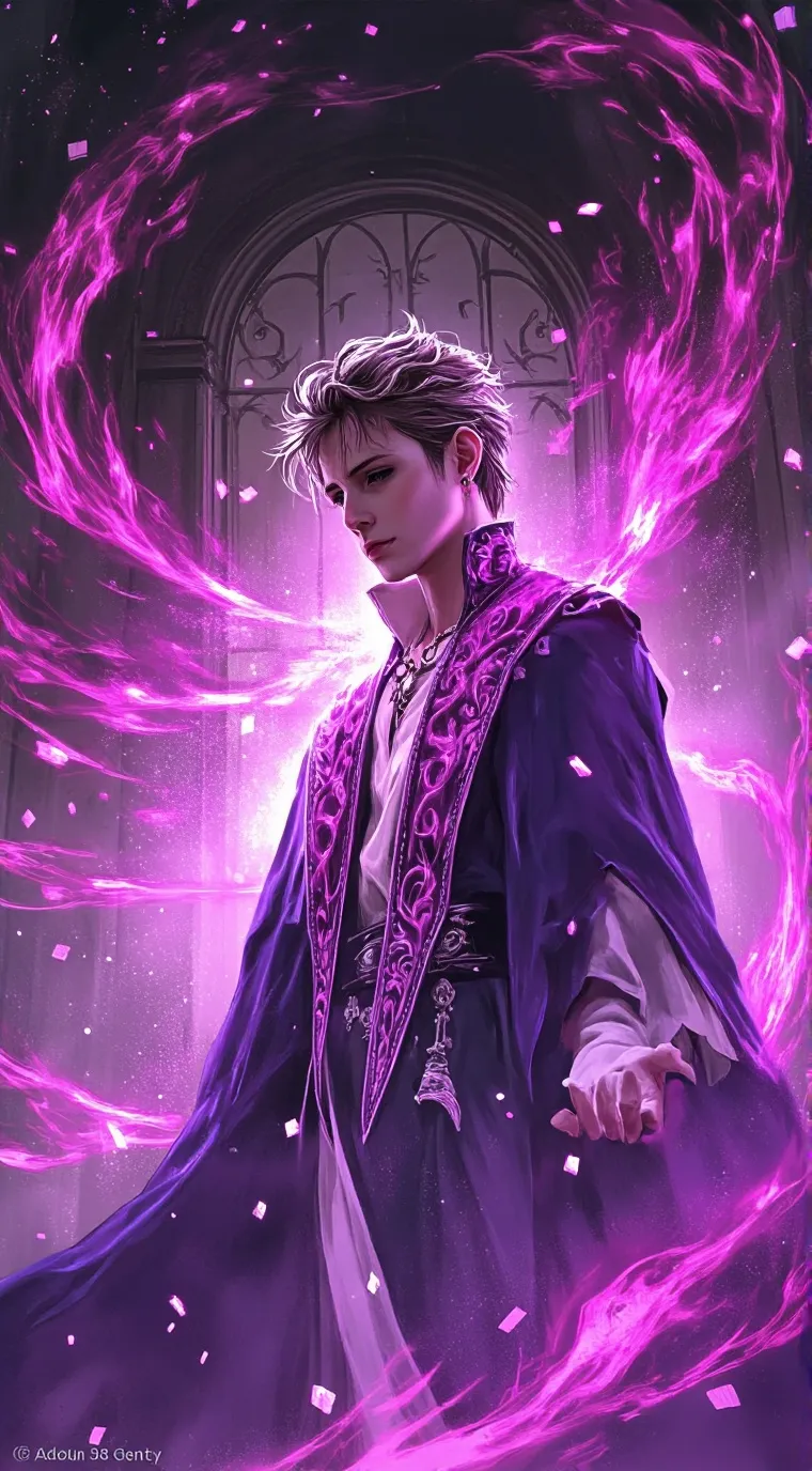 ai character: leo background