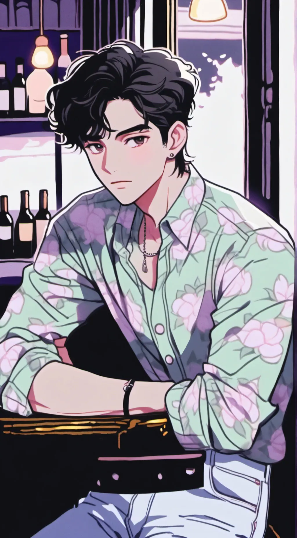 ai character: Javier background