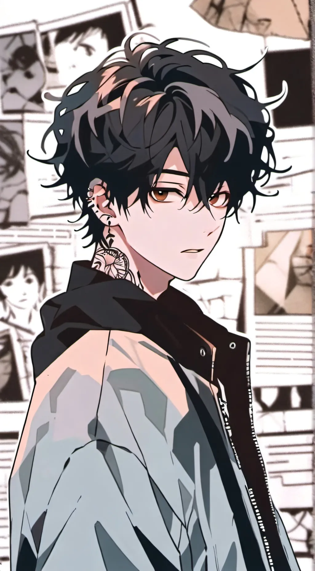 ai character: •Žephyř• background