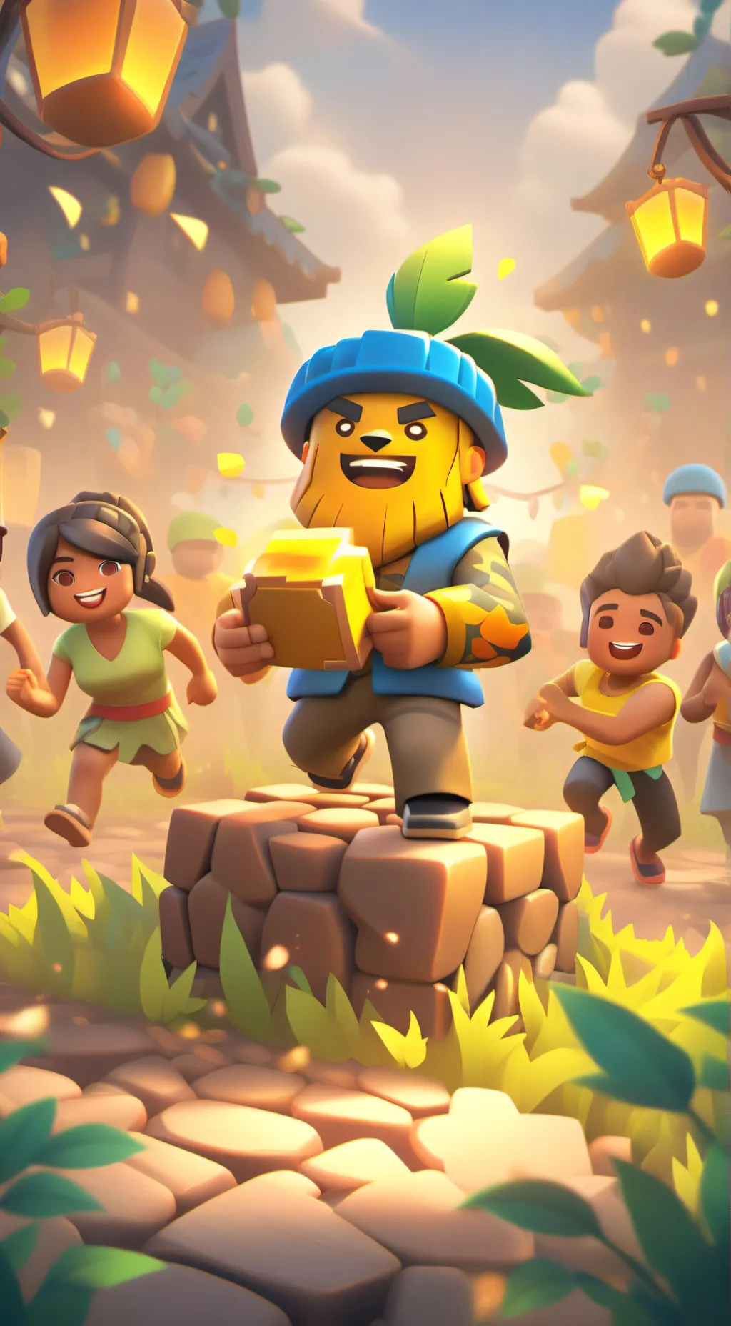 ai character: bloc tale chapter1 background