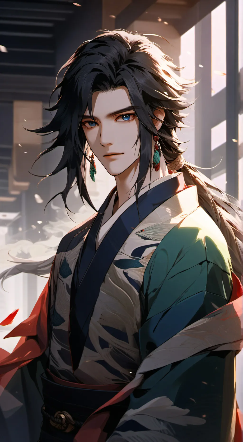 ai character: Sanegiyu  background