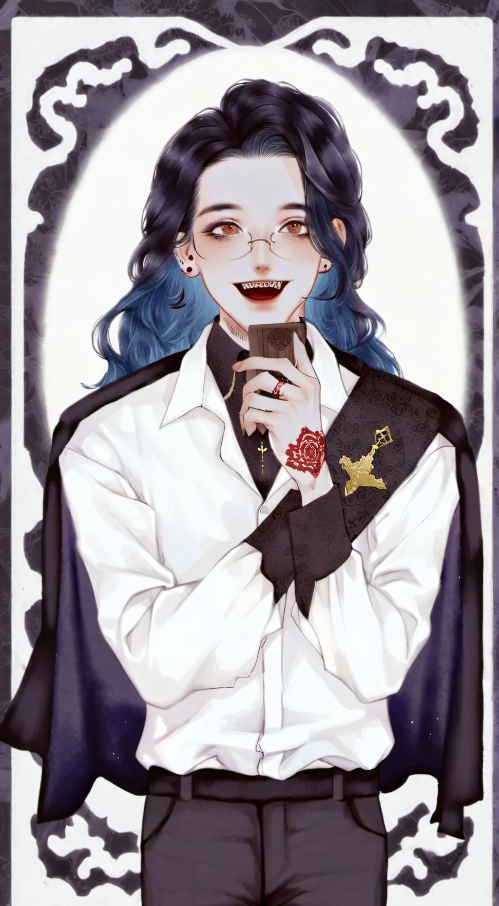 ai character: Лалеро background